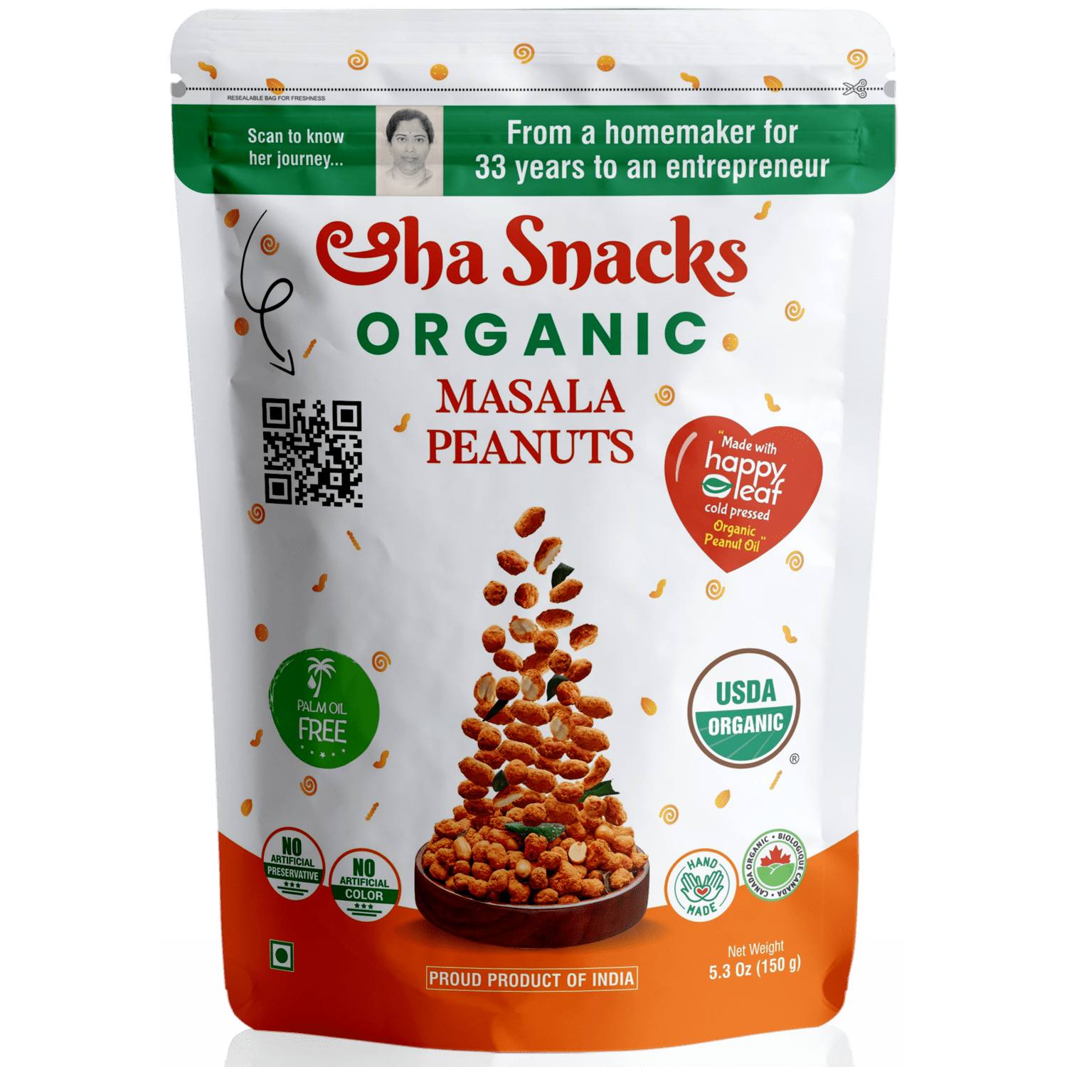 AHA MASALA PEANUTS 170G