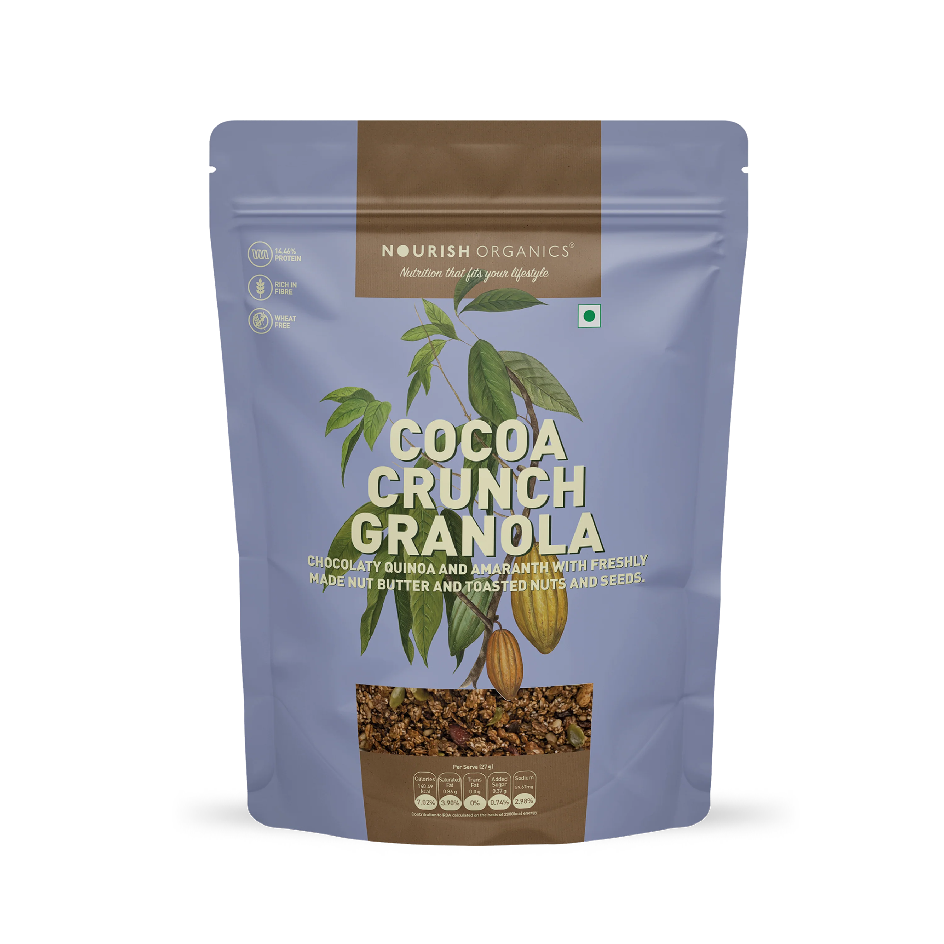 NO COCOA CRUNCH GRANOLA 300GM