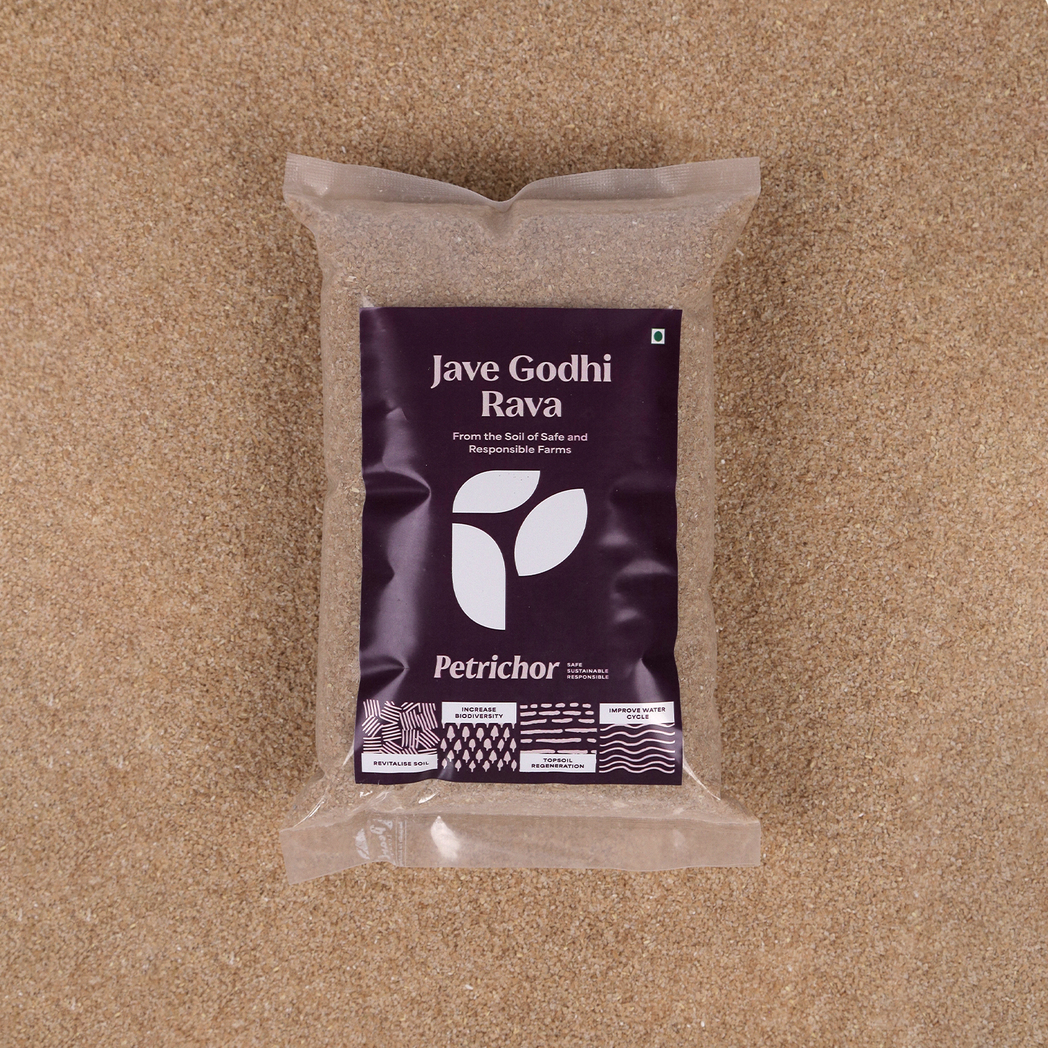 PTR EMMER WHEAT RAVA 500GM