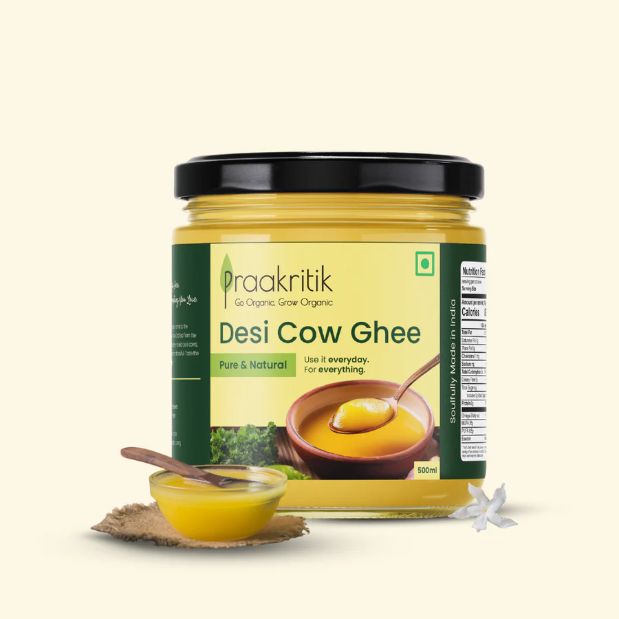 PRAAKRITIK DESI COW GHEE 500ML